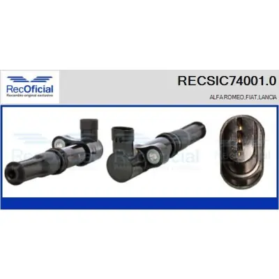 Bobina de encendido RECOFICIAL RECSIC74001.0 RECOFICIAL RECSIC74001.0 Mejor Precio